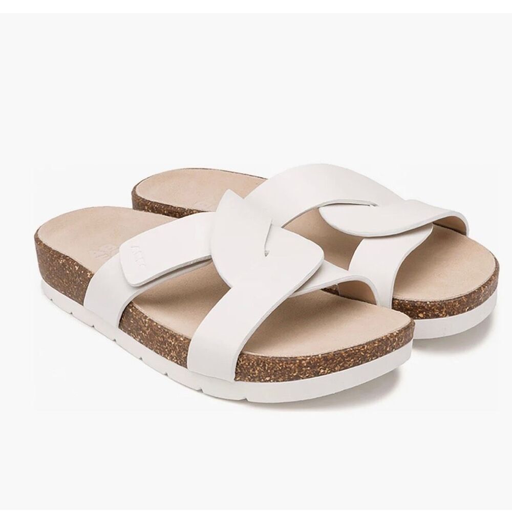 ABEO Lizzy Metatarsal White Sandal size 10